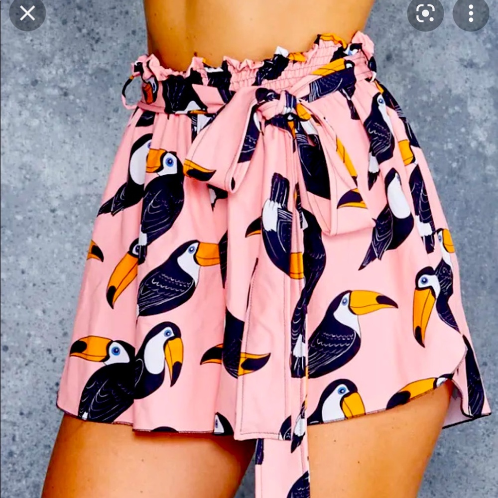 BlackMilk Toucan Tango Shorts